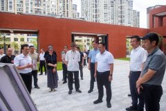 德化县带领调研2025德化国际陶瓷文化周从会场、